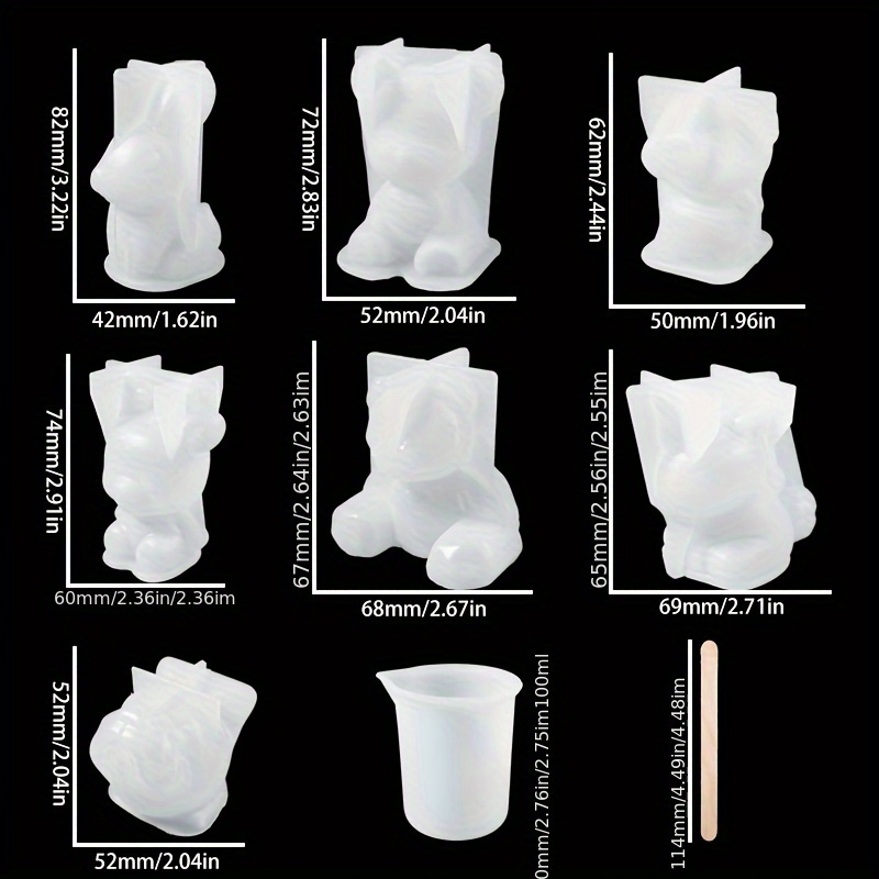 Set di 19 stampi in resina, ad - Resin Jewelry Kit recensione e prezzo
