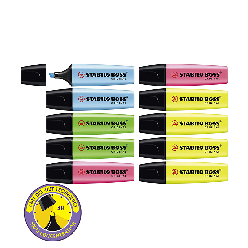 STABILO Evidenziatore BOSS ORI - Stabilo Marker Boss recensione e prezzo